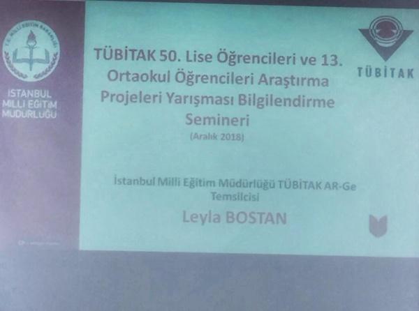 Tübitak Bilgilendirme Semineri