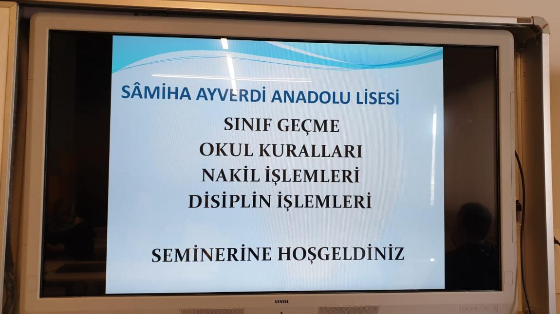 VELİ AKADEMİLERİ EĞİTİMLERİ - 1